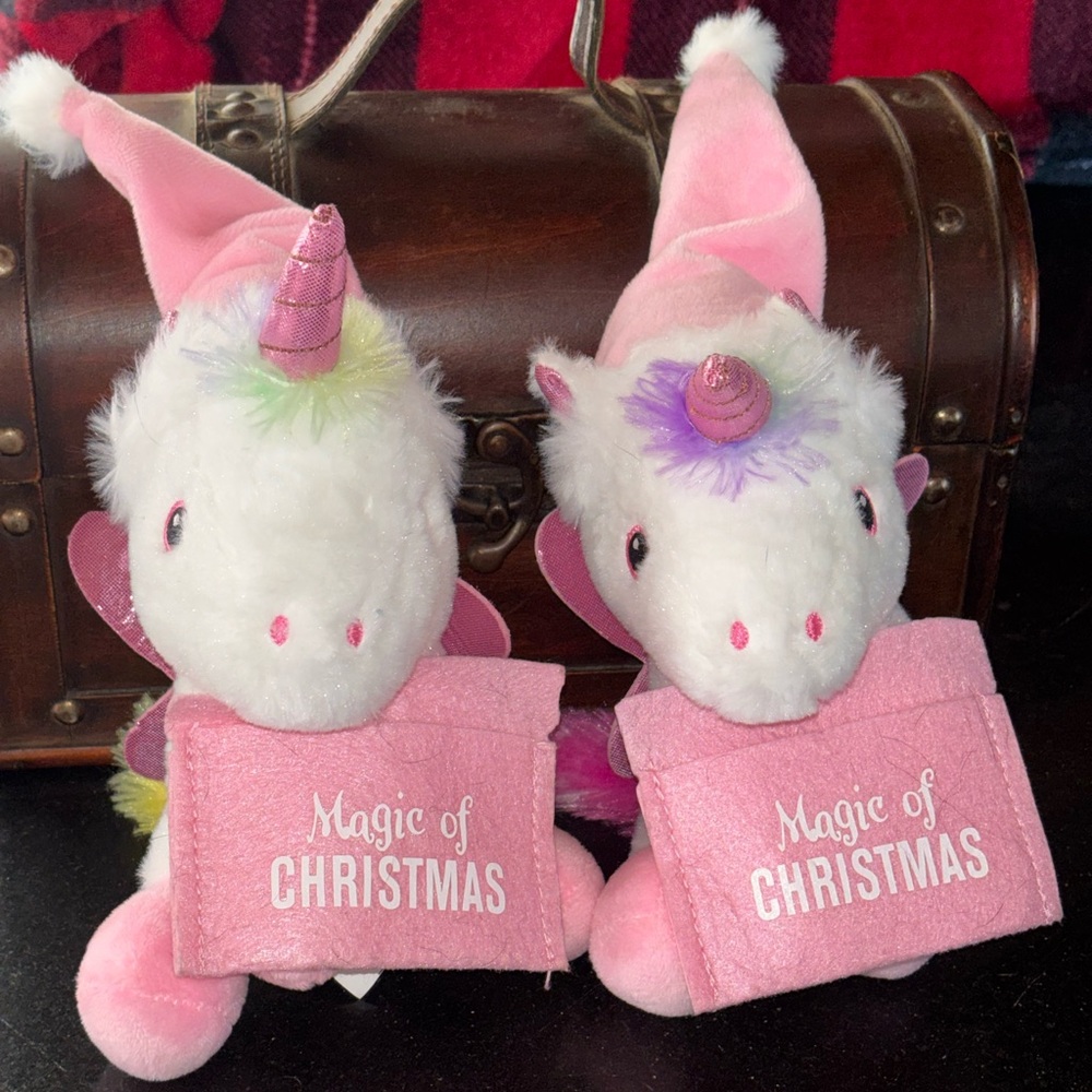 Magic of Christmas Unicorn Plush Toys